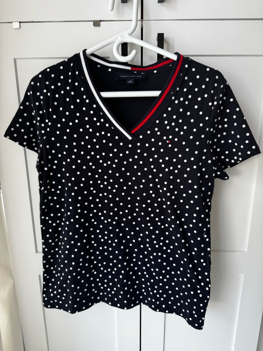 Tommy Hilfiger Blue-Dot Short Sleeve T-Shirt - medium